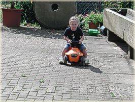 Bobbycar fahren